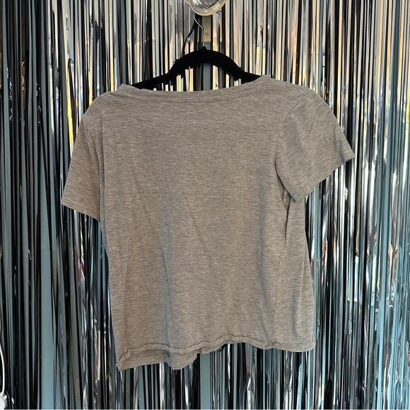 Floral Embroidery Tee - Picture 3 of 3